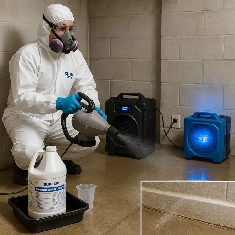 Sanitization and Odor Removal process in Plymouth, MI