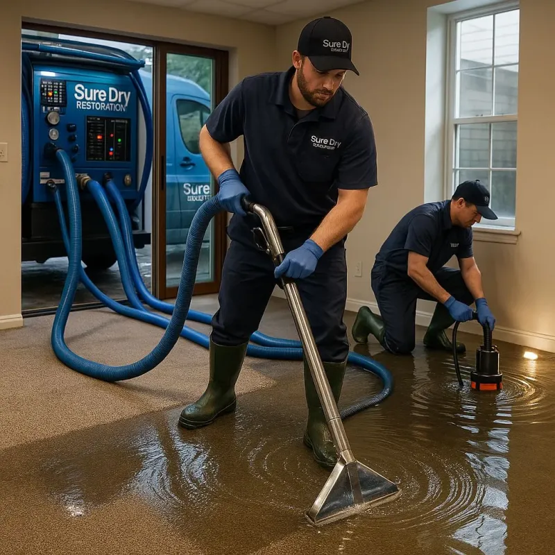 Water Extraction and Removal process in Plymouth, MI